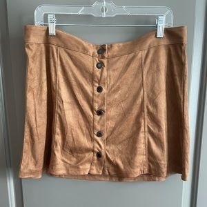 Cute suede American Eagle mini skirt